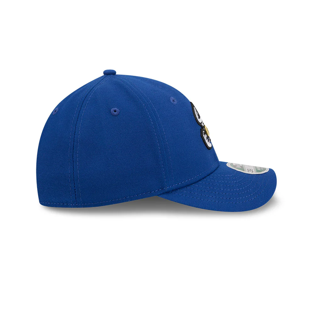 Omaha Storm Chasers New Era 39Thirty Home Royal Vortex M Crown Cap - Image 4