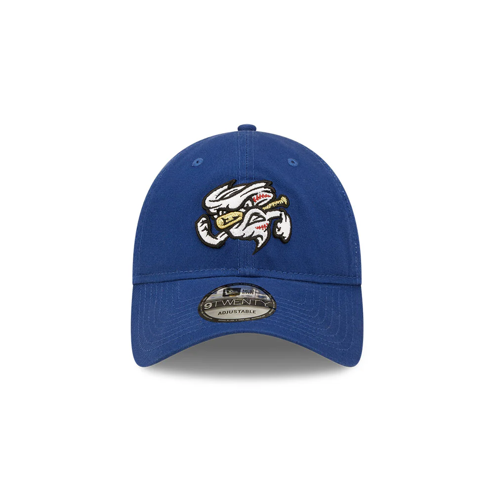 Omaha Storm Chasers New Era 9Twenty Home Royal Vortex Cap - Image 2