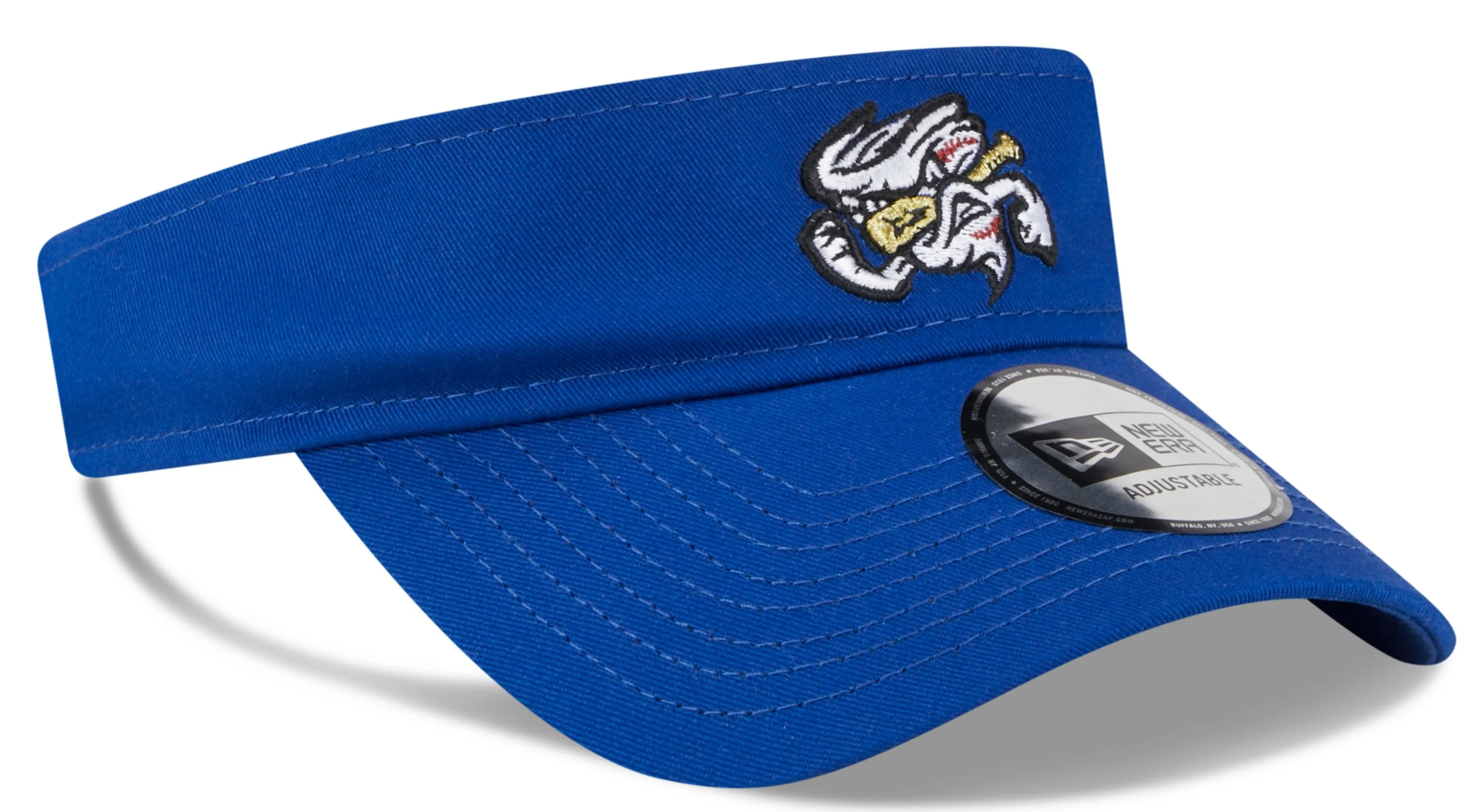 Omaha Storm Chasers New Era Clutch Hit Royal Vortex Visor - Image 2
