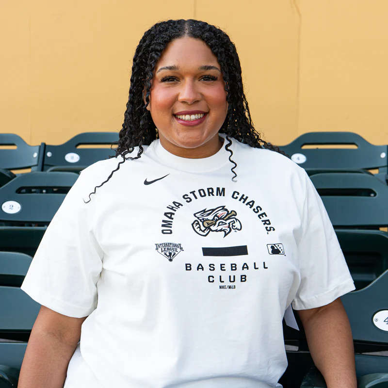 Omaha Storm Chasers Women's Nike Snail Boxy Tee - Image 2