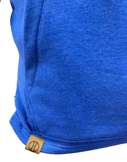 Omaha Storm Chasers Youth Augusta Royal/White Ivy League Hoodie - Image 2