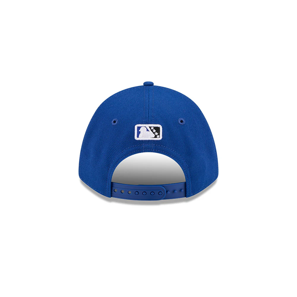 Omaha Storm Chasers New Era Youth 9Forty Home Royal Vortex M Crown Cap - Image 5